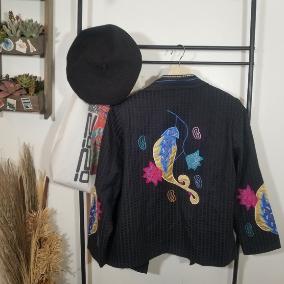 ALEX KU Small Artsy Embroidered Blazer - Picture 7 of 14